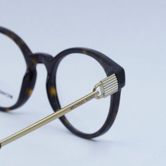 NEW MICHAEL KORS KEA MK4048 3293 HAVANA GOLD EYEGLASSES main image 3